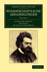 Front cover of Wissenschaftliche Abhandlungen by Boltzmann, Ludwig