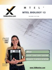 Front cover of Mtel Biology 13 Teacher Certification Exam by Sharon Wynne