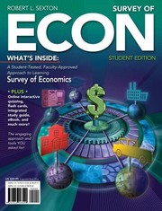 Front cover of Survey Of Econ by Robert L. Sexton