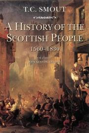 Front cover of A history of the Scottish people, 1560-1830 by T. C. Smout