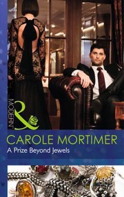 Front cover of A Prize Beyond Jewels:(The Devilish D'Angelos #2) by Carole Mortimer
