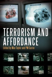 Front cover of Terrorism And Affordance by P. M. Currie