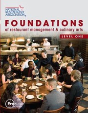 Front cover of Foundations Of Restaurant Management Culinary Arts Level One by National Restaurant Association