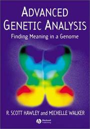 Cover of Advanced Genetic Analysis by R. Scott Hawley