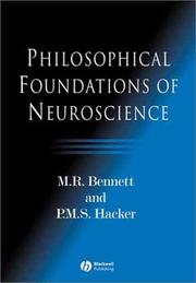 Front cover of PHILOSOPHICAL FOUNDATIONS OF NEUROSCIENCE by M.R BENNETT