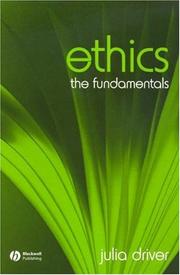 Cover of Ethics by Julia Driver