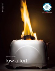 Front cover of Law Of Tort by John Cooke