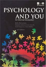 Cover of Psychology & you by Julia C. Berryman