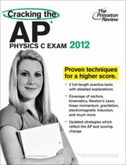 Front cover of Cracking The Ap Physics C Exam by Steven A. Leduc