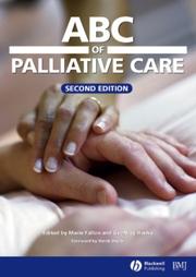 Front cover of ABC of palliative care by Geoffrey Hanks