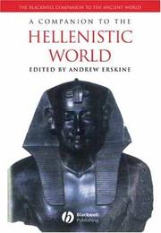 Front cover of A companion to the Hellenistic world by Andrew Erskine
