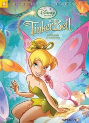 Cover of Disney Fairies Graphic Novel 8 Tinker Bell And Her Stories For A Rainy Day by Giulia Conti