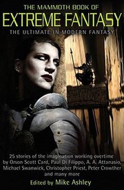 Front cover of The Mammoth Book Of Extreme Fantasy To The Ultimate Limit by Michael Ashley
