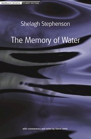 Front cover of The Memory Of Water by Steve Lewis