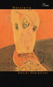 Cover of Manoleria Poems by Daniel Khalastchi