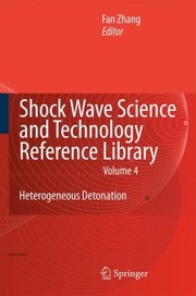 Front cover of Shock Wave Science And Technology Reference Library by F. Zhang