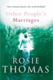 Front cover of Other people's marriages by Rosie Thomas