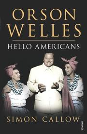 Cover of Orson Welles by Simon Callow
