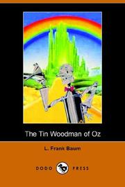 Front cover of The Tin Woodman of Oz by L. Frank Baum