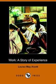 Cover of Work by Louisa May Alcott