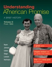 Front cover of Understanding The American Promise A Brief History by James L. Roark