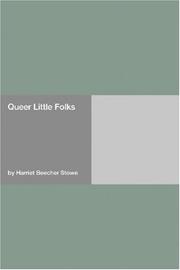 Cover of Queer Little Folks by Harriet Beecher Stowe