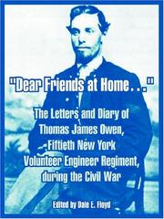 Front cover of Dear Friends At Home by Thomas James Owen