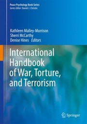 Front cover of International Handbook Of War Torture And Terrorism by Sherri McCarthy