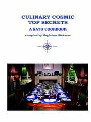 Cover of CULINARY COSMIC TOP SECRETS A NATO COOKBOOK by Magdalena Sinkovec