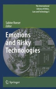 Front cover of Emotions And Risky Technologies by Sabine Roeser