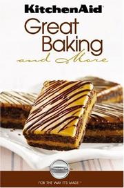 Cover of Kitchen Aid Great Baking and More by Unknown