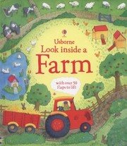 Front cover of Look Inside A Farm by Katie Daynes