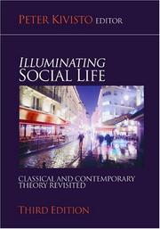 Front cover of Illuminating Social Life by Peter J. Kivisto