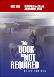 Cover of This book is not required by Inge Bell