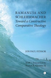 Front cover of Ramanuja And Schleiermacher by Jon Paul Sydnor