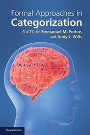 Cover of Formal Approaches In Categorization by Emmanuel M. Pothos