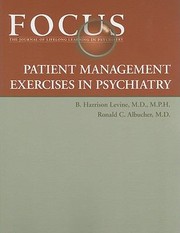 Front cover of Focus Patient Management Exercises in Psychiatry by Ronald C. Albucher
