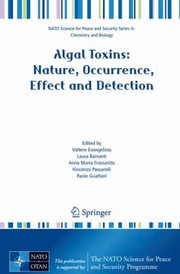 Front cover of Algal Toxins Nature Occurence Effect And Detection by Valtere Evangelista