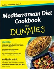 Cover of Mediterranean Diet Cookbook For Dummies by Meri Raffetto