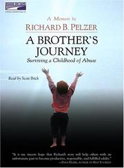 Cover of A Brother's Journey by Richard B. Pelzer
