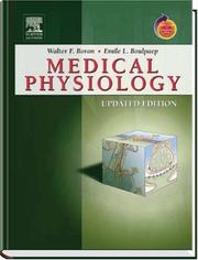 Front cover of Medical physiology by Walter F. Boron