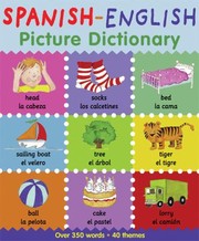 Cover of Spanish-English Picture Dictionary by Catherine Bruzzone