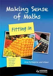 Front cover of Making Sense Of Maths Fitting In by Susan Hough