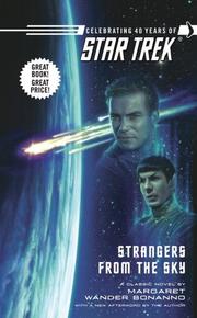 Front cover of Star Trek - Strangers From the Sky by Margaret Wander Bonanno