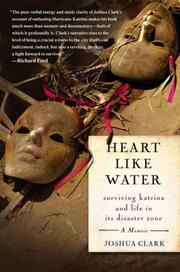 Front cover of Heart like water by Joshua Clark