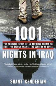 Front cover of 1001 Nights in Iraq by Shant Kenderian