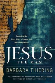 Cover of Jesus the man by Barbara Thiering