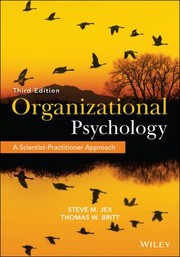 Front cover of Organizational Psychology by Steve M. Jex