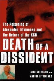 Front cover of Death of a dissident by Alex Goldfarb