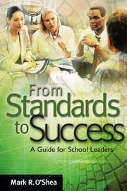 Front cover of From Standards to Success by Mark R. O'shea